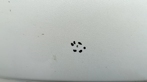 Front bare bumper Tesla Model 3 18 - for parking sensors white PPSW, scratches, bumps, broken fasteners