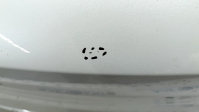 Front bare bumper Tesla Model 3 18 - for parking sensors white PPSW, scratches, bumps, broken fasteners