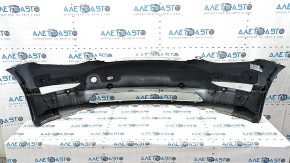 Front bare bumper Tesla Model 3 18 - for parking sensors white PPSW, scratches, bumps, broken fasteners