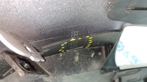 Front bare bumper Tesla Model 3 18 - for parking sensors white PPSW, scratches, bumps, broken fasteners