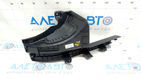 Door sill trim rear left inner Kia Niro 17-22 HEV, PHEV black, scratches