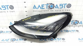 Headlight front left Tesla Model 3 18- LED, sand, streaks from the inside