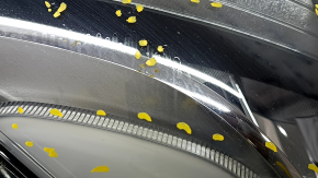 Headlight front right Tesla Model 3 18-LED, sand, scratches, streaks from the inside