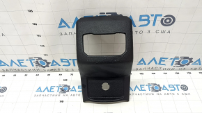 Rear center console trim Ford Fusion mk5 17-20 black, under air ducts, scratches