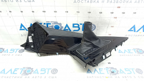 Center console trim Kia Niro 17-22 HEV, PHEV glossy, black, scratches