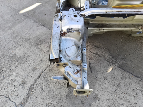 Front right quarter Ford Fusion mk5 13-20 plug-in with bracket, on body, silver