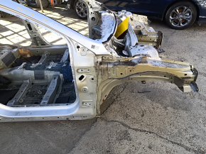 Front right quarter Ford Fusion mk5 13-20 plug-in with bracket, on body, silver