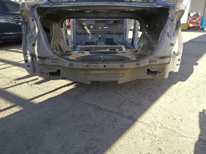 Rear panel Ford Fusion mk5 13- on the body, silver