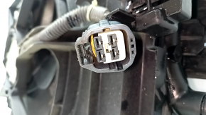 Tesla Model 3 21 diffuser assembly with radiators and blinds, chip mount broken
