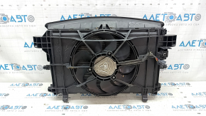 Tesla Model 3 21 diffuser assembly with radiators and blinds, chip mount broken
