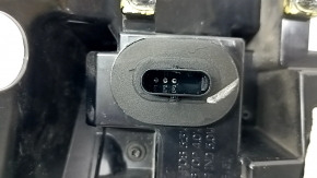 Light outer wing right Tesla Model 3 18- USA 3 pins, missing fragment, broken fasteners, cracks in glass, scuffed