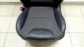 Driver's seat Kia Niro 17-22 HEV, PHEV without airbag, combined, black, electric, heated, worn leather