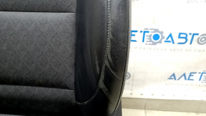 Driver's seat Kia Niro 17-22 HEV, PHEV without airbag, combined, black, electric, heated, worn leather
