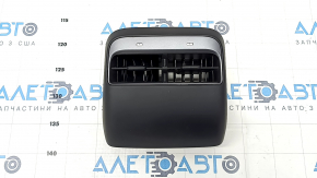 Tesla Model 3 Center Console Air Vent Deflector 18- with Trim, Black, Scratch