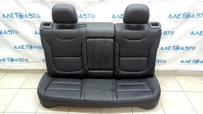 Rear row of seats 2nd row Chevrolet Bolt EV 22-23 leather black, perforation, white and blue stitching