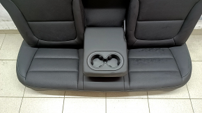 Rear row of seats 2nd row Chevrolet Bolt EV 22-23 leather black, perforation, white and blue stitching