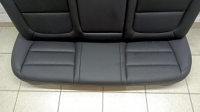 Rear row of seats 2nd row Chevrolet Bolt EV 22-23 leather black, perforation, white and blue stitching