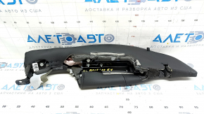 Airbag airbag seat rear left Chevrolet Bolt EV 22-23 leather black, white and blue stitching, shot