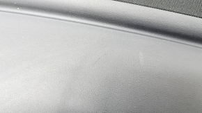Torpedo front panel with AIRBAG Tesla Model 3 18 - black leather, with speaker pad, rusty pyropatron, scratches
