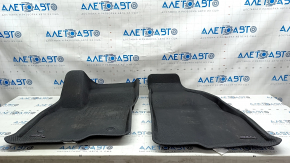 Set of floor mats for Chevrolet Bolt EV 22-23 rubber black, Taiwan, for cleaning