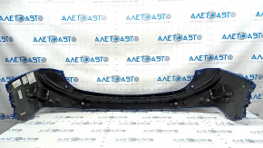 Rear bumper bare upper part Chevrolet Bolt EV 22-23 blue, with brackets, broken fastening