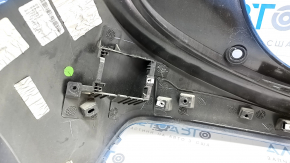 Rear bumper bare upper part Chevrolet Bolt EV 22-23 blue, with brackets, broken fastening