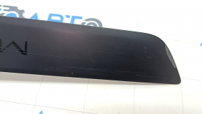 Door sill trim front left outer Tesla Model 3 18 - black, scratches, varnish swelled