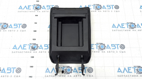Tesla Model 3 18 center console armrest - black leather, leather defect, dry cleaning, scratches