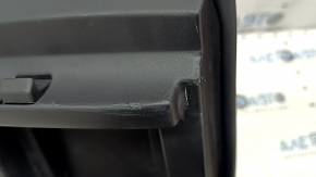 Tesla Model 3 18 center console armrest - black leather, leather defect, dry cleaning, scratches