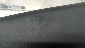 Tesla Model 3 18 center console armrest - black leather, leather defect, dry cleaning, scratches