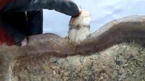 Nissan Murano z52 15 hood insulation - tears, cracks
