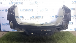 Rear panel of Audi A4 B8 08-16 sedan, with eyepieces, black LY9B