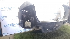 Rear panel of Audi A4 B8 08-16 sedan, with eyepieces, black LY9B