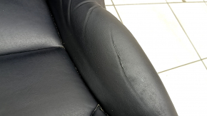 Driver's seat Tesla Model 3 18- without airbag, black leather, electric, heated without tensioner, leather defect, scratches, dry cleaning