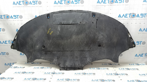 Tesla Model 3 18 rear bumper guard - under towbar, torn