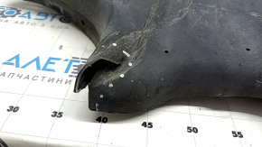 Tesla Model 3 18 rear bumper guard - under towbar, torn