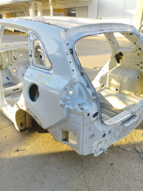 Quarter wing rear left Kia Niro 17-22 HEV, white, on body, bumps