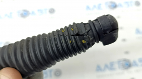 Left trunk lid shock absorber Tesla Model 3 18- electric, corner broken, boot torn