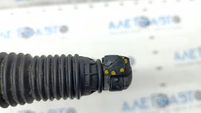 Left trunk lid shock absorber Tesla Model 3 18- electric, corner broken, boot torn