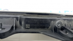 Door handle outer rear right Tesla Model 3 21- black, crack, bumps, scratches