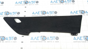 Insert in the door card front right Tesla Model 3 21 - black alcantara