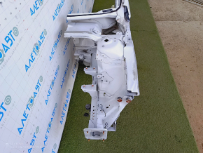 Front left quarter Ford Fusion mk5 13-20 sawed off, with central pillar, white