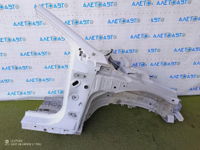 Front right quarter Ford Fusion mk5 13-20 with bracket, sawn off, white