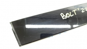 Door trim side rear left Chevrolet Bolt EV 17-23 front, black gloss, for polishing