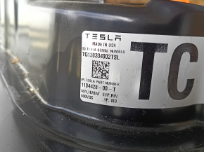 Battery pack VVB complete Tesla Model 3 21- RWD, 55 kWh, 95k, with blocks, dented case, broken VVB module mounts, broken chip