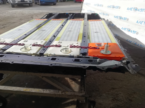 Battery pack VVB complete Tesla Model 3 21- RWD, 55 kWh, 95k, with blocks, dented case, broken VVB module mounts, broken chip