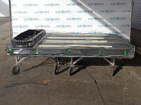 Battery pack VVB complete Tesla Model 3 21- RWD, 55 kWh, 95k, with blocks, dented case, broken VVB module mounts, broken chip