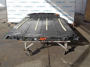 Battery pack VVB complete Tesla Model 3 21- RWD, 55 kWh, 95k, with blocks, dented case, broken VVB module mounts, broken chip