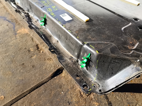Battery pack VVB complete Tesla Model 3 21- RWD, 55 kWh, 95k, with blocks, dented case, broken VVB module mounts, broken chip