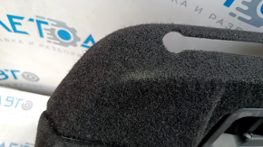 Trunk lid trim Audi A4 B8 08-12 prerest sedan, black, worn